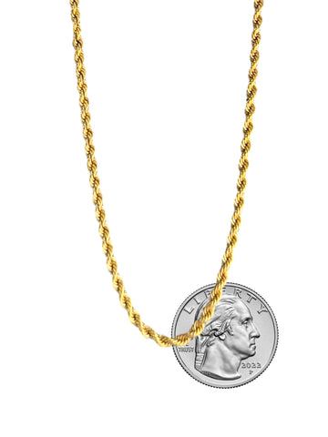 18K Gold Rope