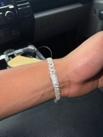 Moissanite Cuban Bracelet