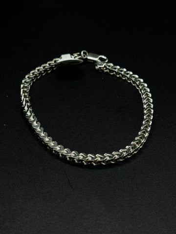 Silver Franco Bracelet