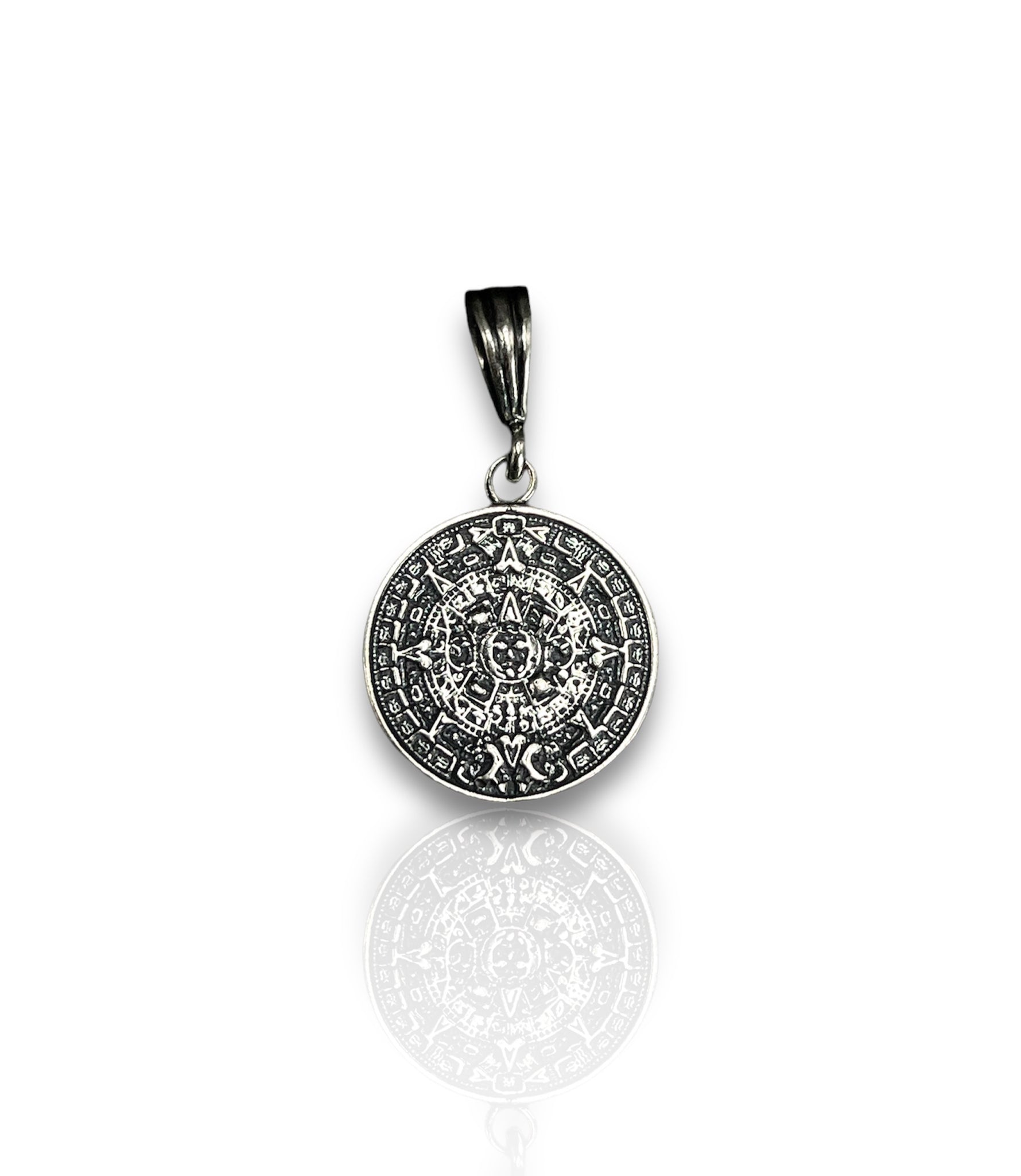 Vintage Aztec Sun Pendant