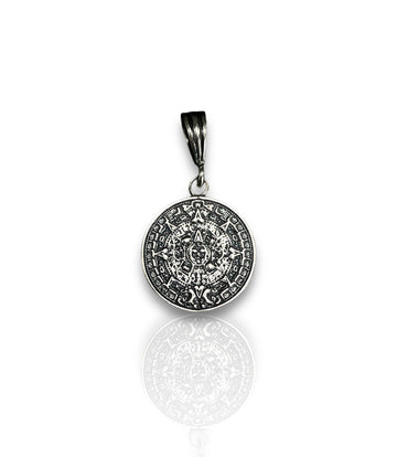 Vintage Aztec Sun Pendant