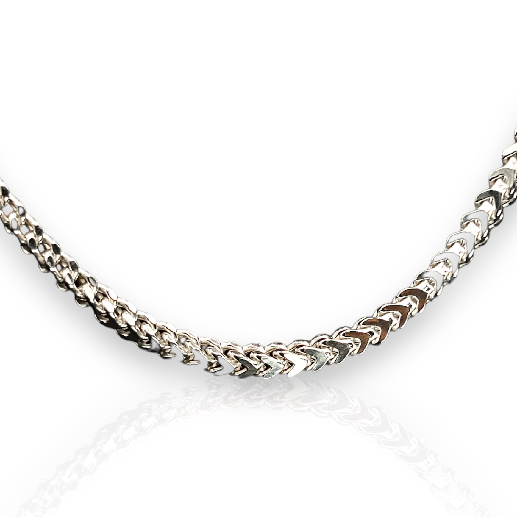 Silver Italian Franco Chain