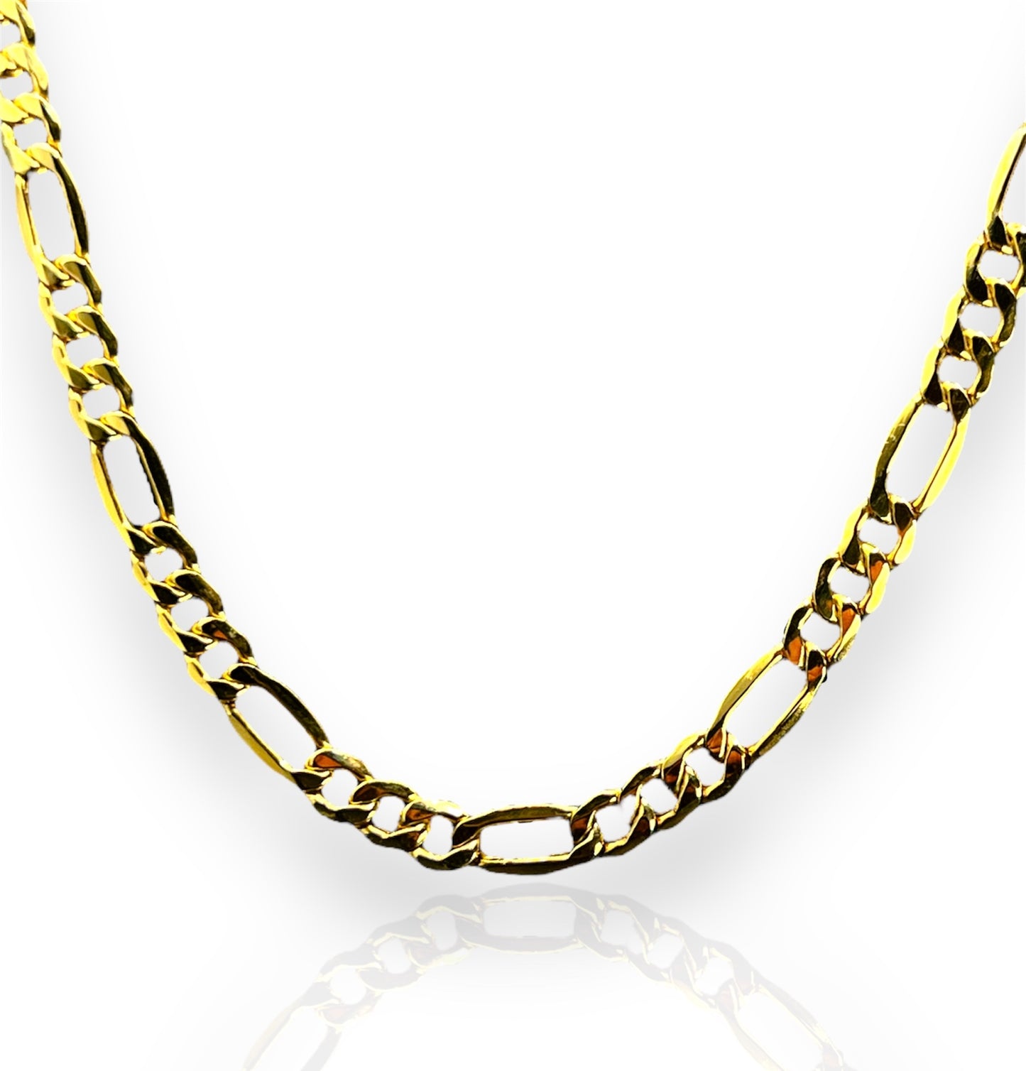 10k Gold Figaro Chain