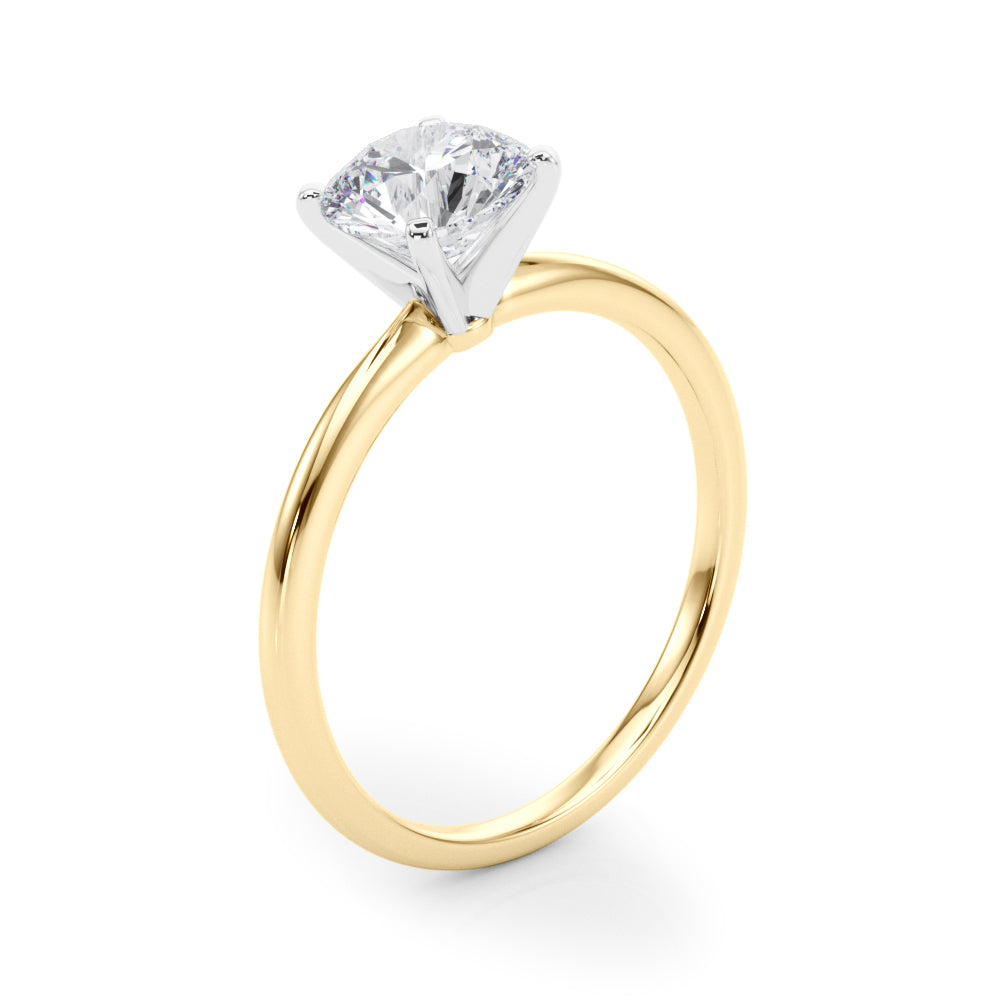Round Solitaire Engagement Ring