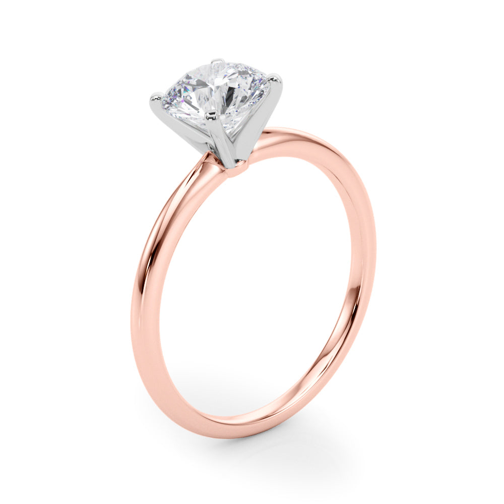 Round Solitaire Engagement Ring
