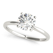 Round Solitaire Engagement Ring