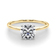 Round Solitaire Engagement Ring
