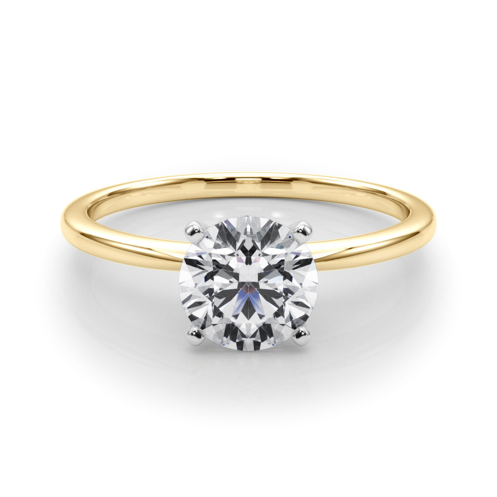 Round Solitaire Engagement Ring