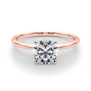 Round Solitaire Engagement Ring