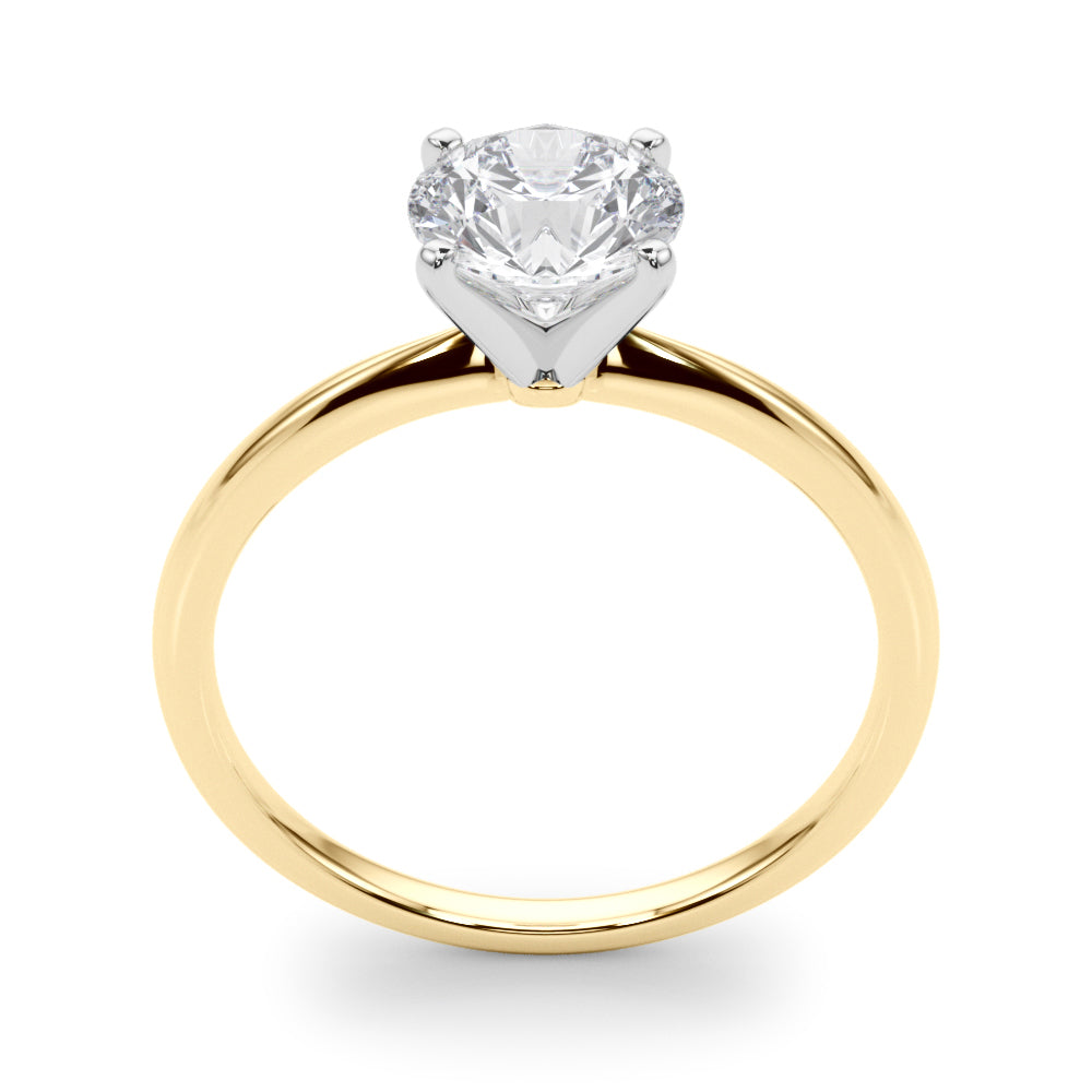 Round Solitaire Engagement Ring