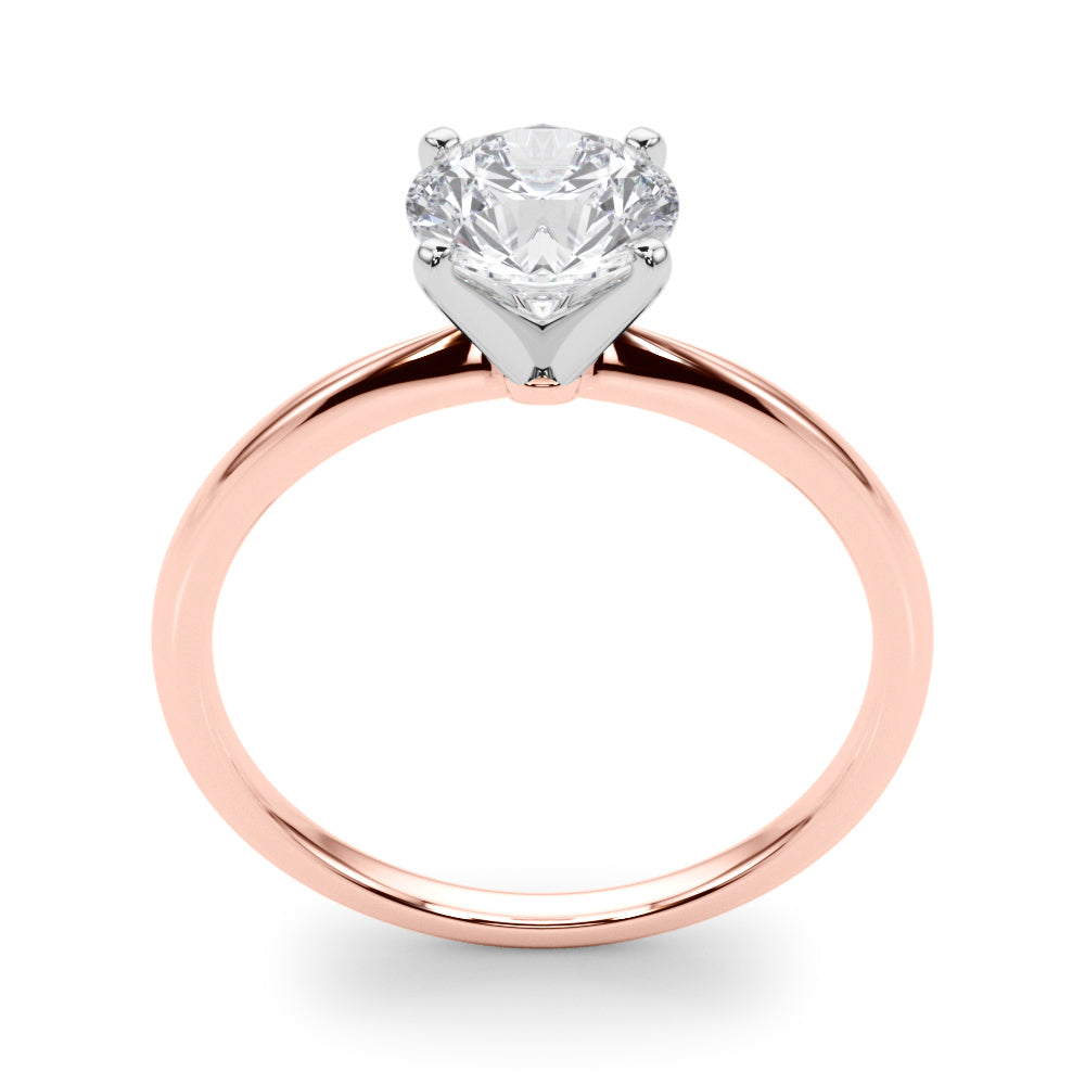 Round Solitaire Engagement Ring