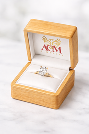 Halo Oval with Accented Band