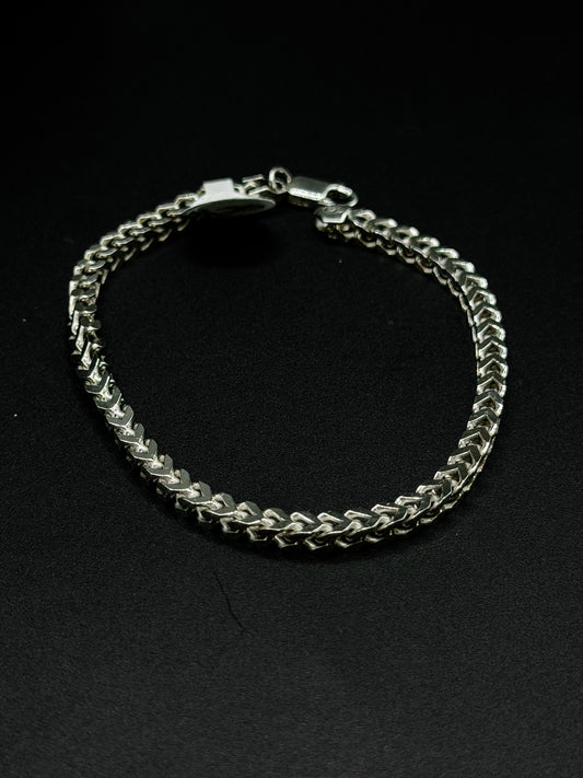 Silver Franco Bracelet