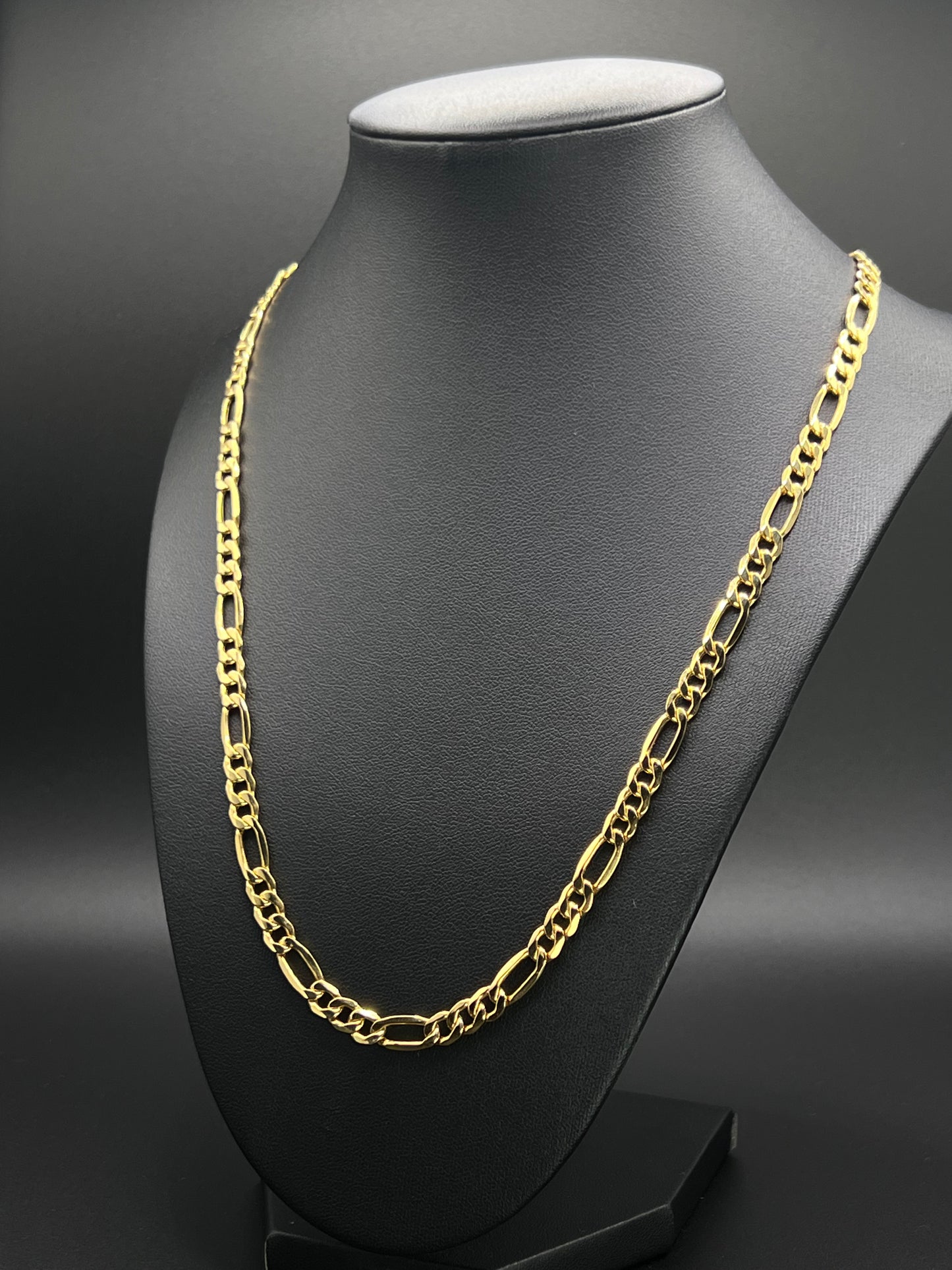 10k Gold Figaro Chain