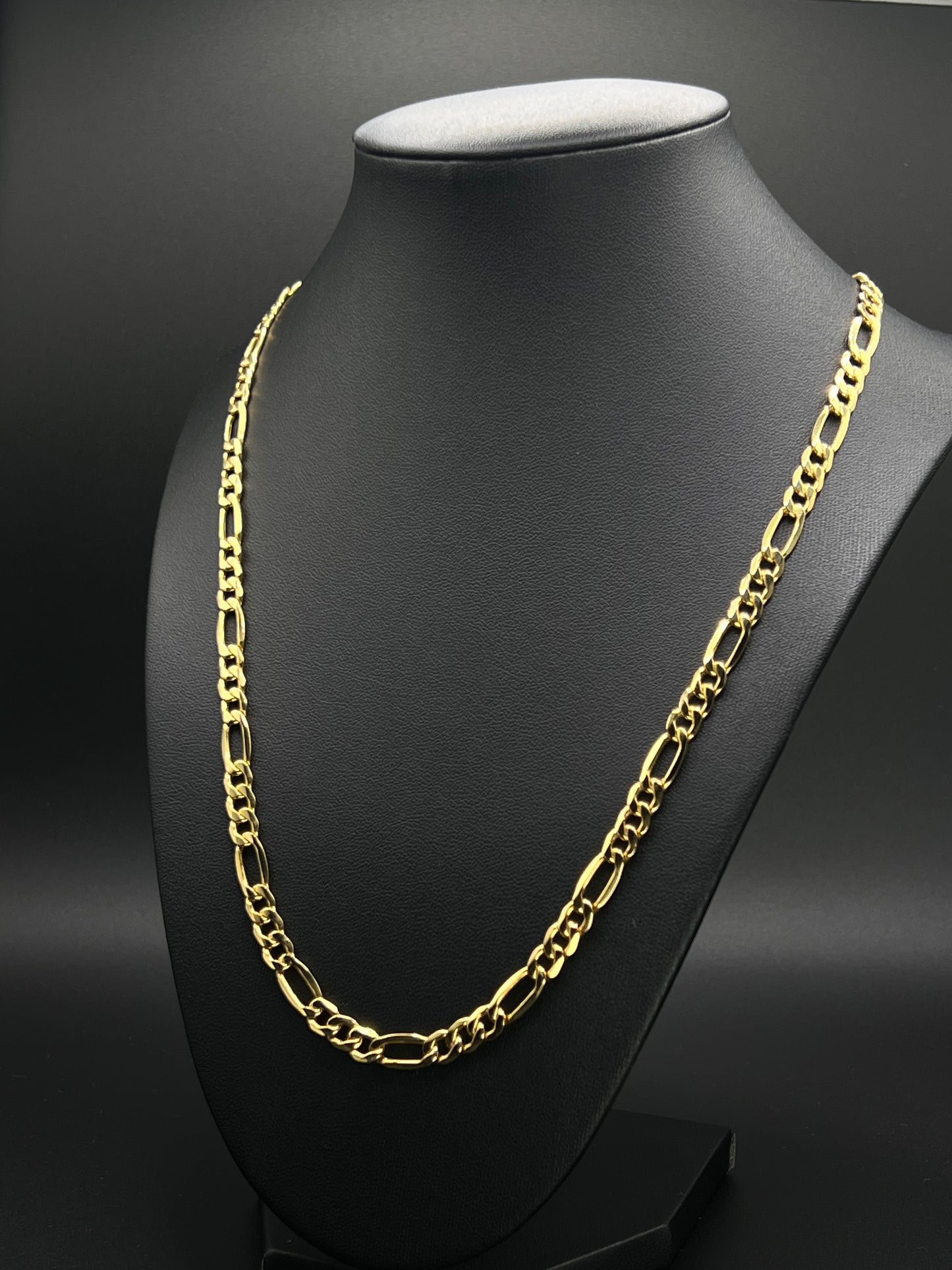 10k Gold Figaro Chain