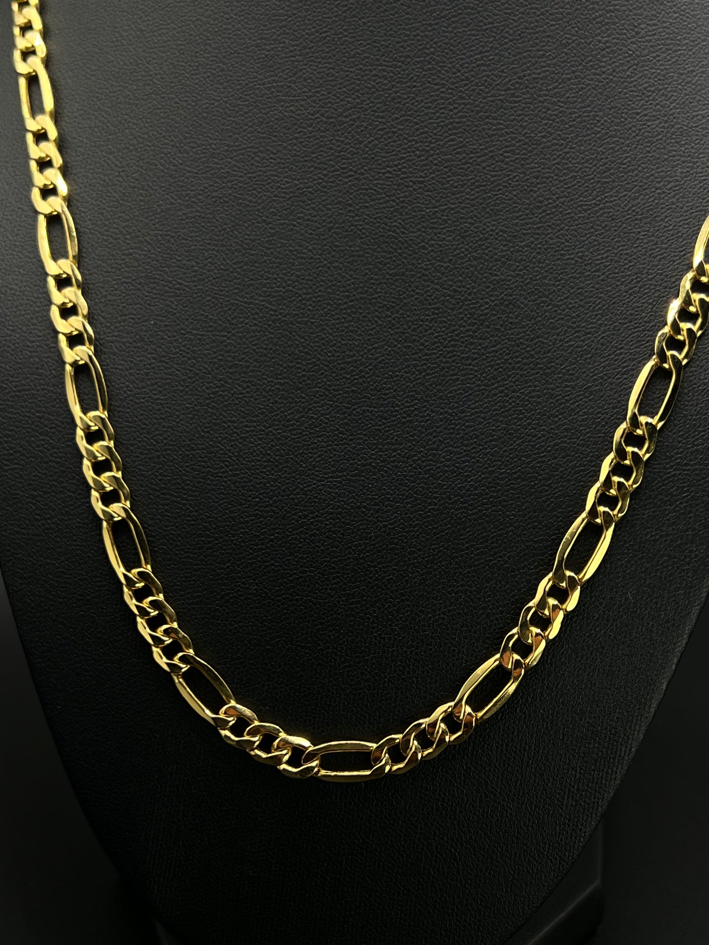 10k Gold Figaro Chain