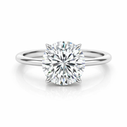 Round Solitaire Engagement Ring